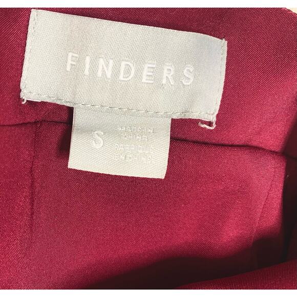 FINDERS KEEPERS Red and Pink Starry Spaghetti Strap Dress US SMALL - Picture 16 of 16